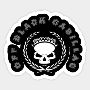 Off Black Cadillac Sticker